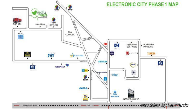 Radha Regent Electronic City Kammasandra Eksteriør bilde